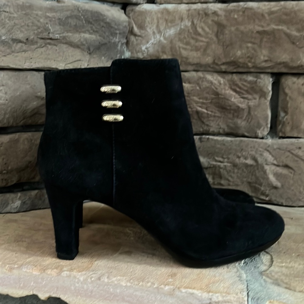 Anne‎ Klein Sondra Ankle Boot / Black / SZ 8.5